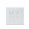 Populaire au Royaume-Uni RJ11 TEL Socket Outlets 2Gang